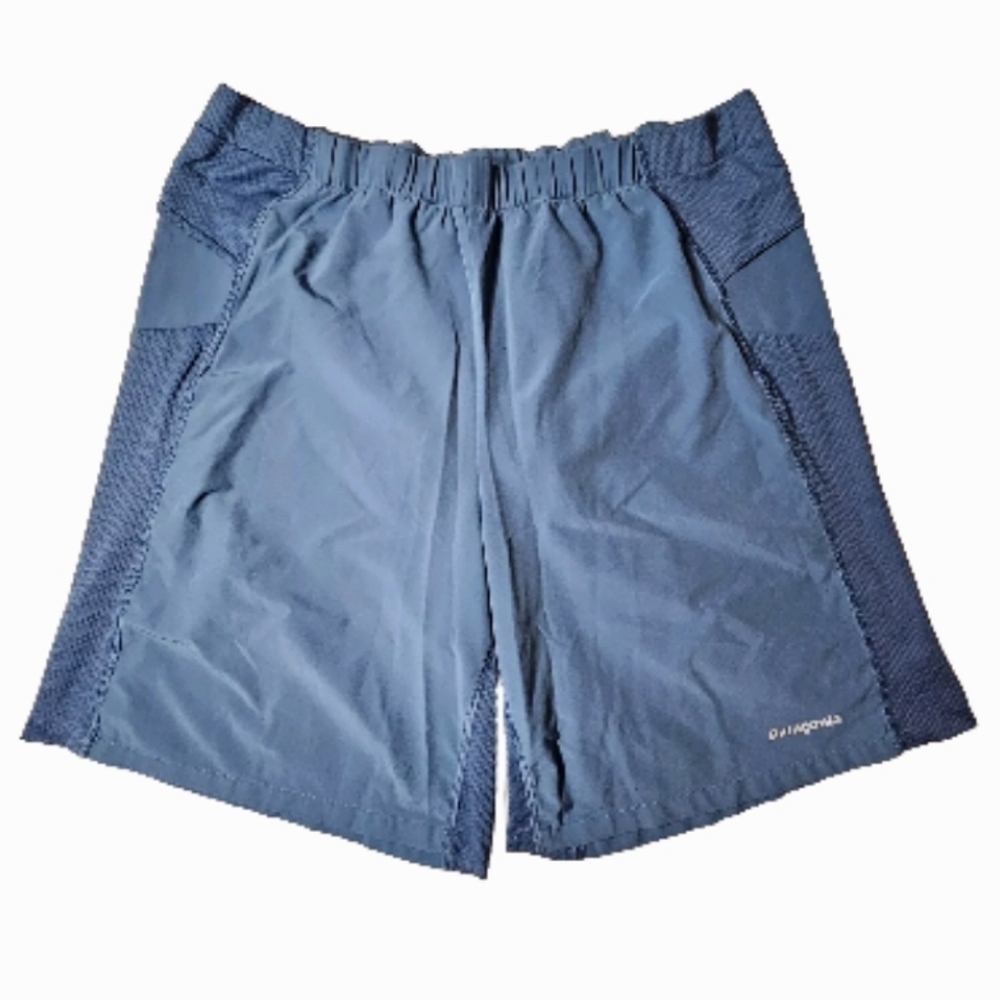 Patagonia Men's Blue Medium Running Active Gym Performance Pull-on Shorts
